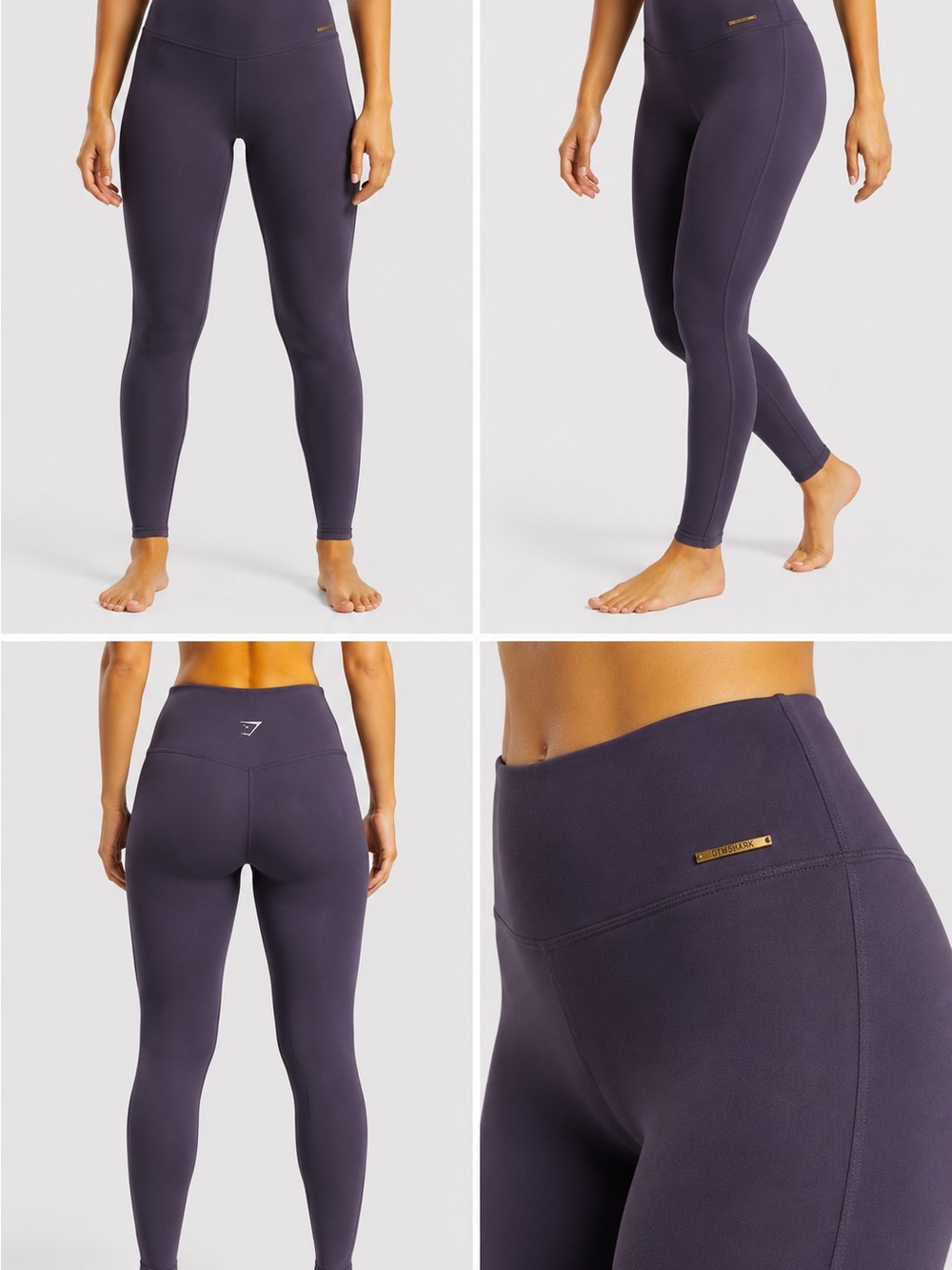 Gymshark Whitney Simmons Collection High Waisted Leggings Purple Mauve Size L
